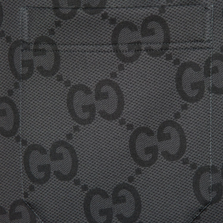 Gucci Jumbo GG Jogging Pant With Web 'Grey Dark Grey' 715192-XJF52-1155