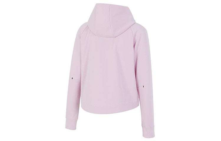 (WMNS) Nike Logo Printing Hooded Jacket Pink CW4299-695