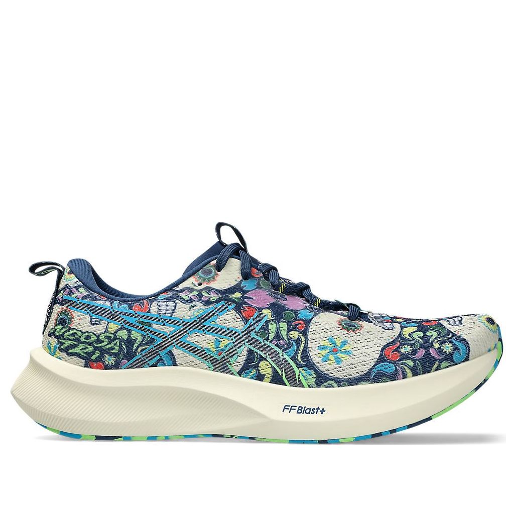 ASICS Gel Noosa Tri 16 Limited Edition 'Dia De Muertos - Midnight Blue Lime Burst' 1011C029-400