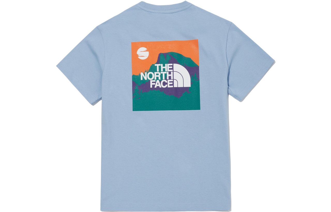 (WMNS) THE NORTH FACE Graphic T-shirt 'Blue' NT7UN11M