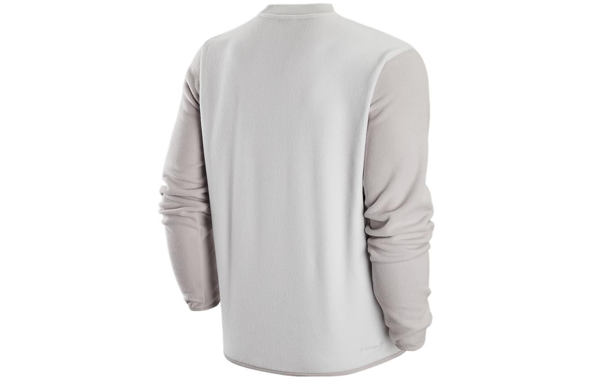 Nike logo pocket sweatshirt 'Beige' FD2376-025