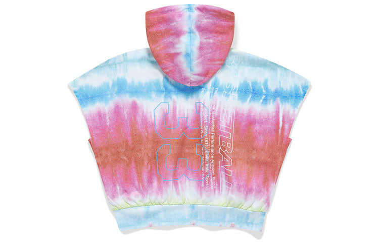 (WMNS) Fila FUSION hooded Tie Dye Short Sleeve T11W125109F-WT