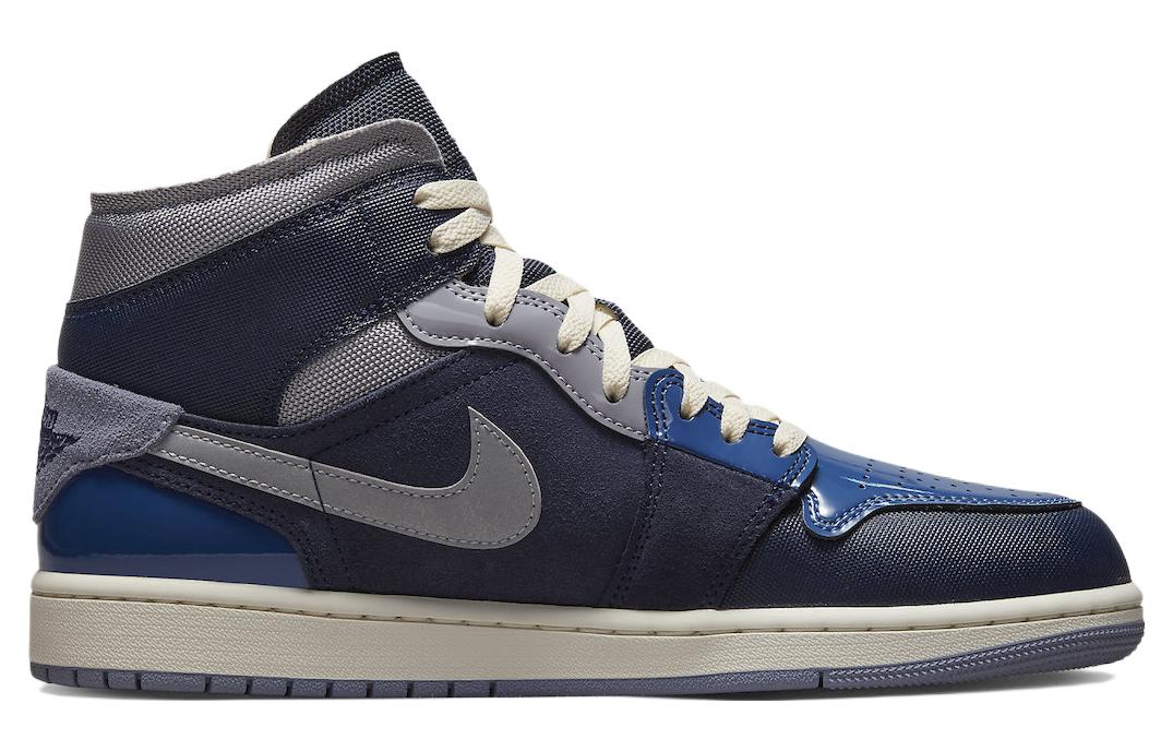 Air Jordan 1 Mid SE Craft 'Inside Out - Obsidian' DR8868-400