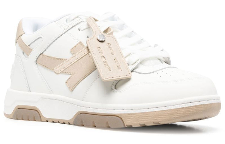 Off-White Out Of Office Low-Top Sneaker 'White Beige' OMIA189S23LEA0010117