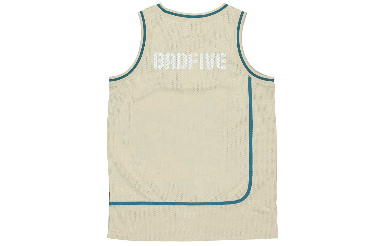 Li-Ning x BADFIVE Graphic Printed Jersey 'Beige Multi' AAYQ513-2
