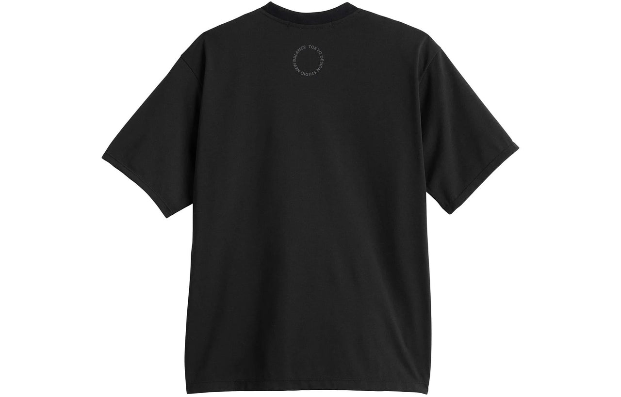 TOKYO DESIGN STUDIO New Balance Quick Dry Short Sleeve T-Shirt Asia Sizing 'Black' UT45170-BK