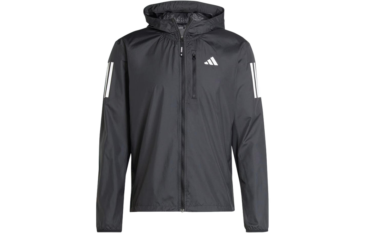 adidas Own the Run Jacket Asia Sizing 'Black' IN1483