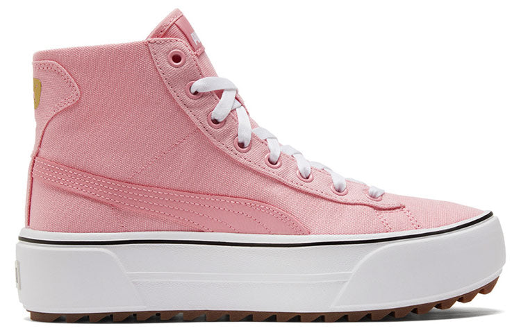 (WMNS) PUMA Sneakers Kaia Mid CV Pink/White 384409-03