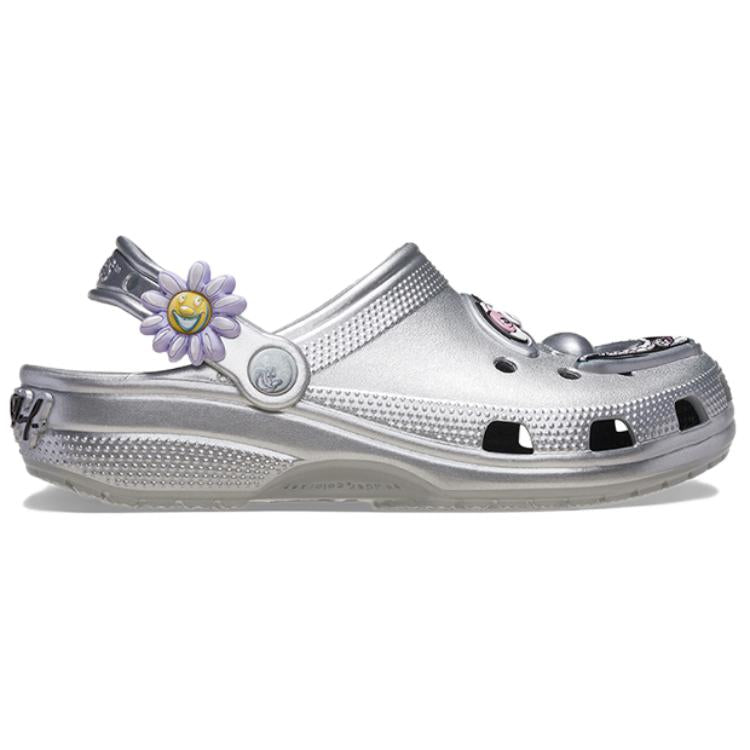 Crocs x Kenny Scharf Classic Clog 'Silver' 209487-040