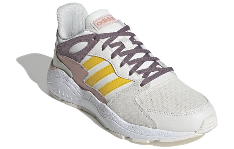(WMNS) adidas neo Crazychaos 'White Yellow Brown' EG8751