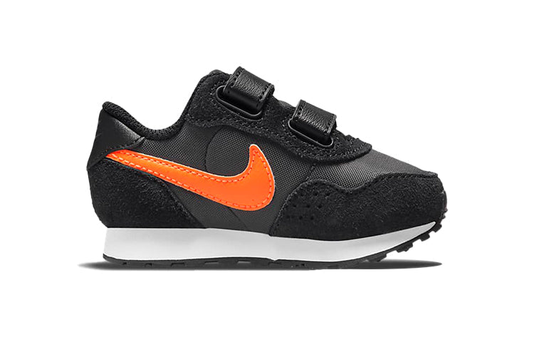 (TD) Nike MD Valiant Low-Top Running Shoes Black/Orange CN8560-018