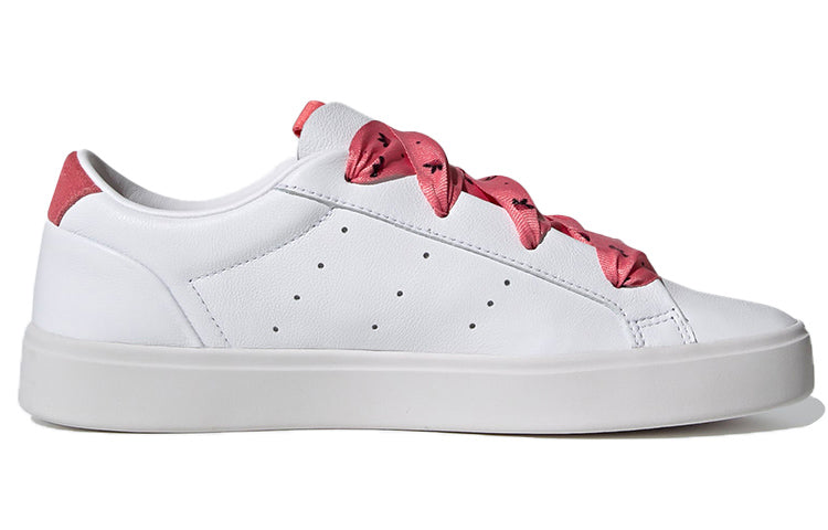 (WMNS) adidas originals Sleek White/Pink FY6679