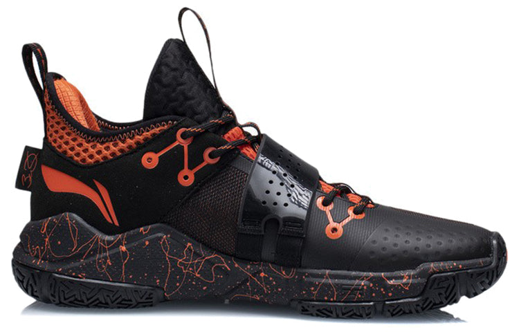 Li-Ning Wade Block 'Black Orange' ABPR065-6