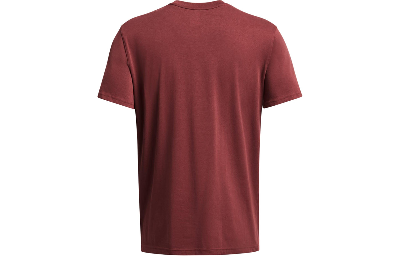 Under Armour Heavyweight Training Graphic T-shirt 'Dark Red' 1382904-688