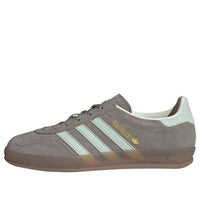 (WMNS) adidas Gazelle Indoor 'Silver Pebble Linen Green Gum' JR2430