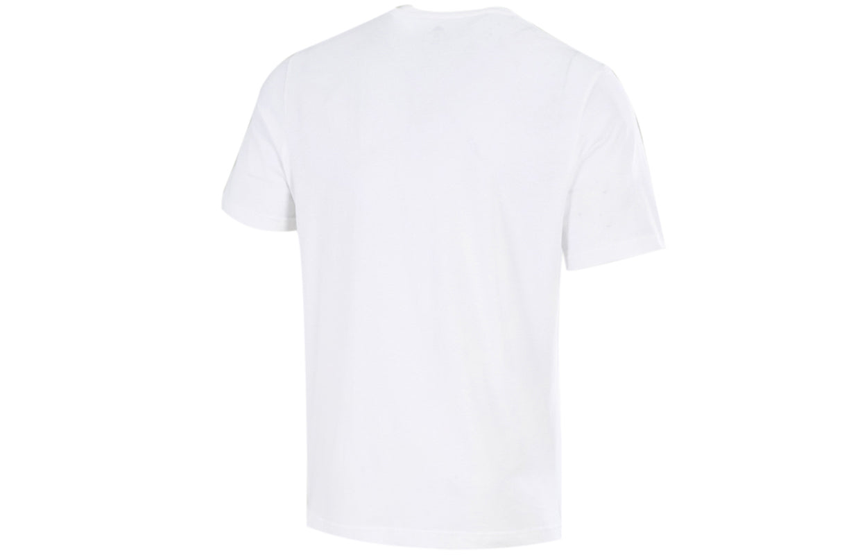 adidas Camo T Camouflage Logo Printing Sport Short Sleeve Men's White GV5237