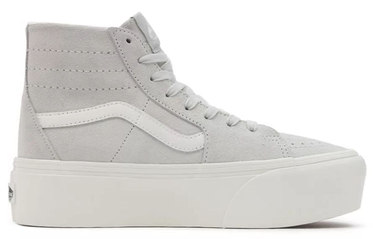 Vans SK8-HI Tapered Stackform High-Top Sneakers Grey 'Gray White' VN0A5JMKB7D