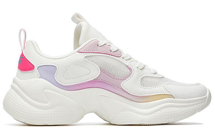 (WMNS) ANTA Training Series Sneakers 'White Purple' 122037756-5