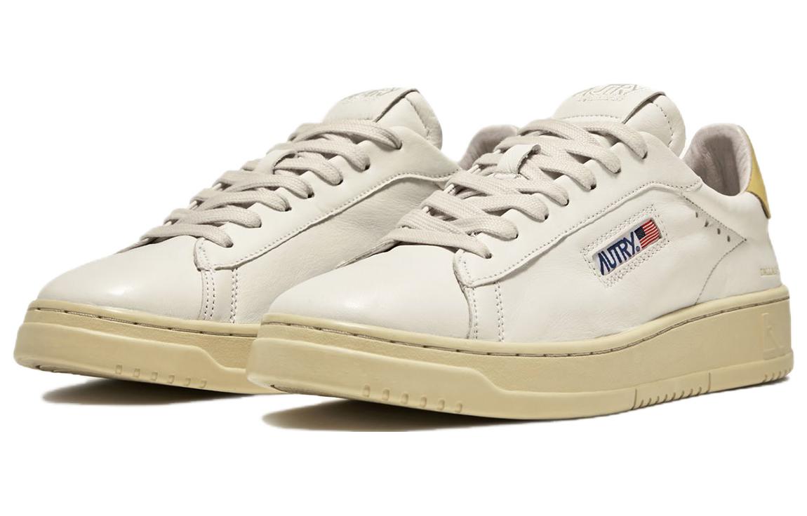 (WMNS) Autry Dallas Low Leather 'White Beige' ADLW-NG02