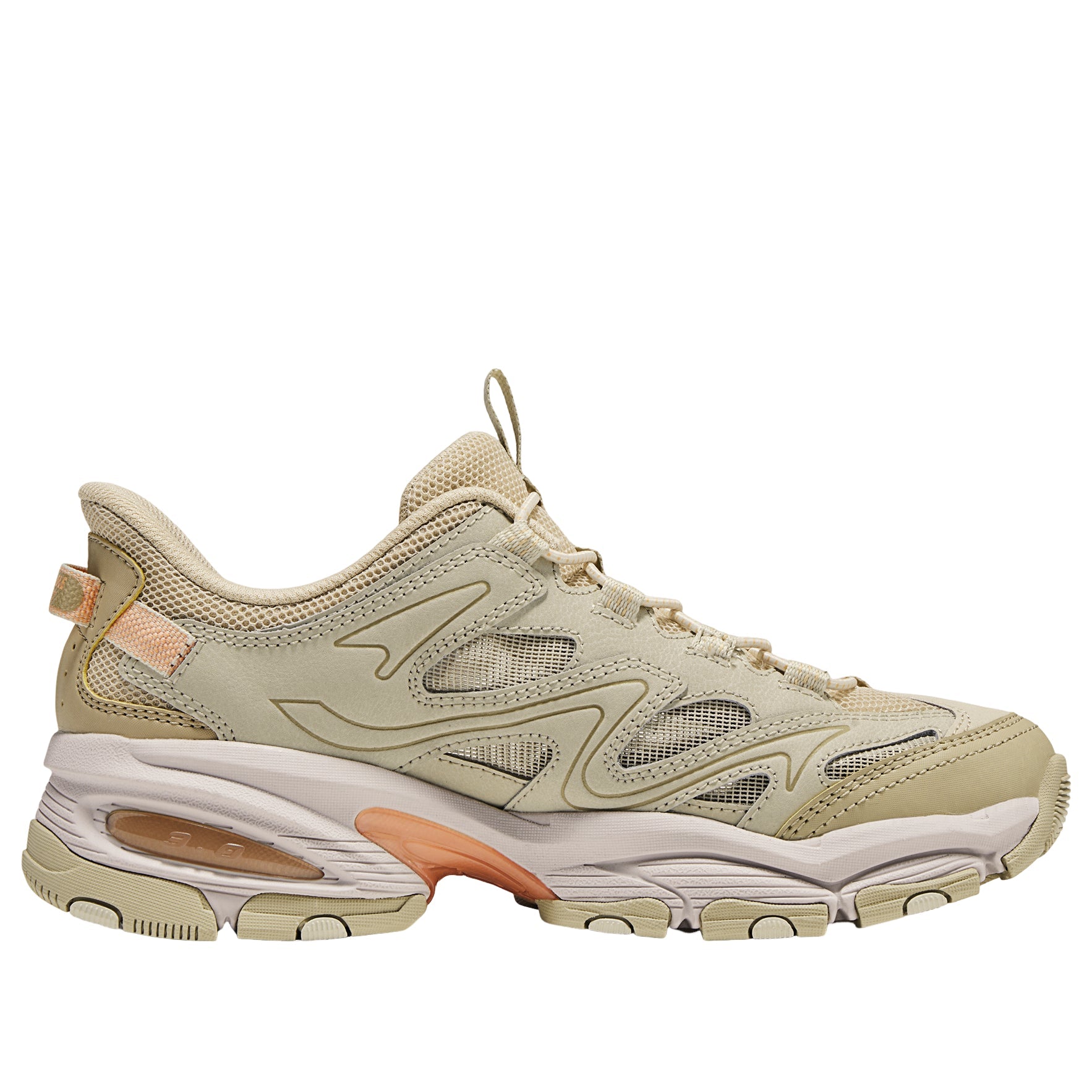 (WMNS) Skechers Sneakers 'Beige' 180346-NAT