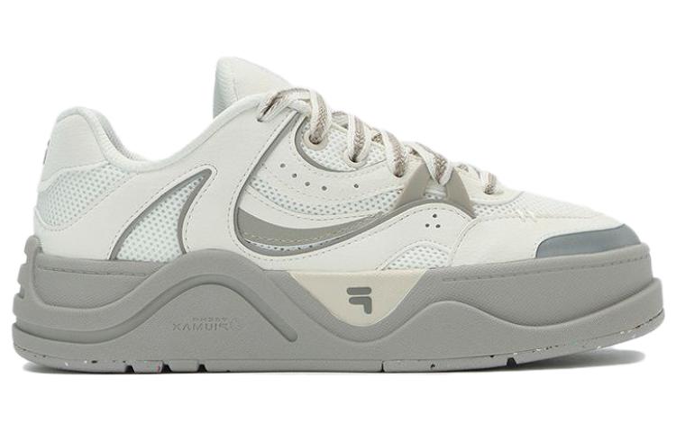 (WMNS) FILA FUSION 50-50 Skate Shoes 'White Grey Beige' T12M332201FWA