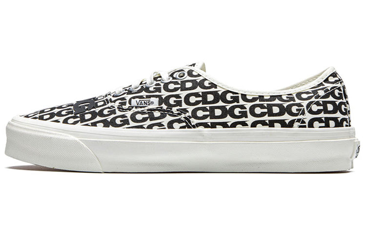 Vans COMME des GARCONS x OG Authentic LX 'CDG Print - Blanc De Blanc' VN0A4BV9SHM
