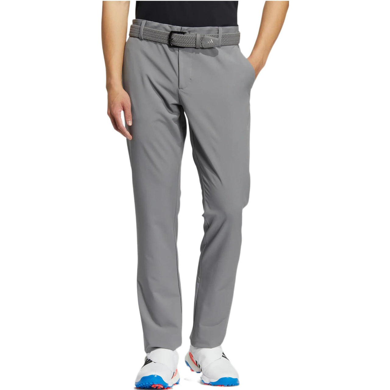 adidas Solid Color  Golf Straight Sports Pants Men's Grey HG1755