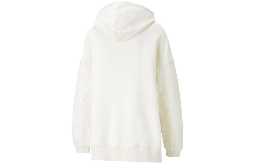 (WMNS) PUMA Infuse Pullover Hoodie 'White' 533421-65