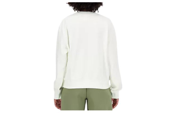 (WMNS) New Balance Sport Essentials French Terry Crew Sweatshirt 'Sea salt' WT41508-SST