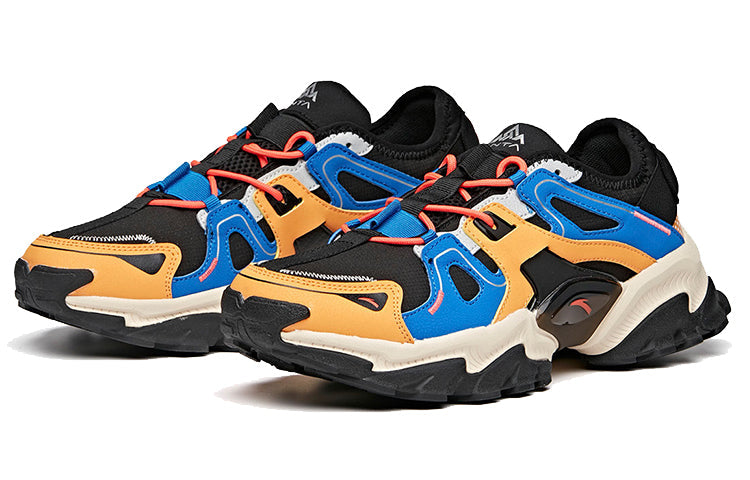 ANTA Hiking Shoes 'Black Yellow Blue' 112016601-9