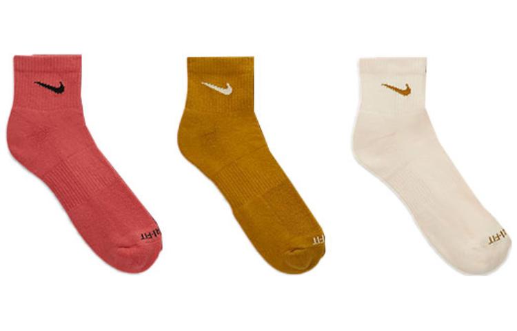 Nike Everyday Plus Cushioned Training Ankle Socks (3 Pairs) 'Multi-Color' SX6890-992