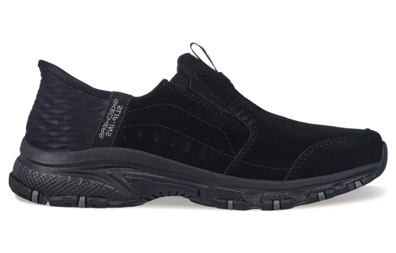 (WMNS) Skechers Slip-ins Hillcrest 'Black' 180016-BBK