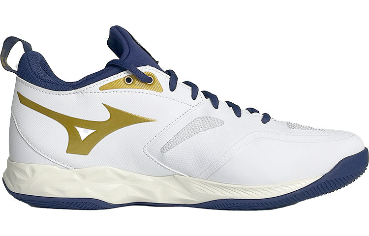 Mizuno White Dimension 'White Blue Ribbon' V1GA224043