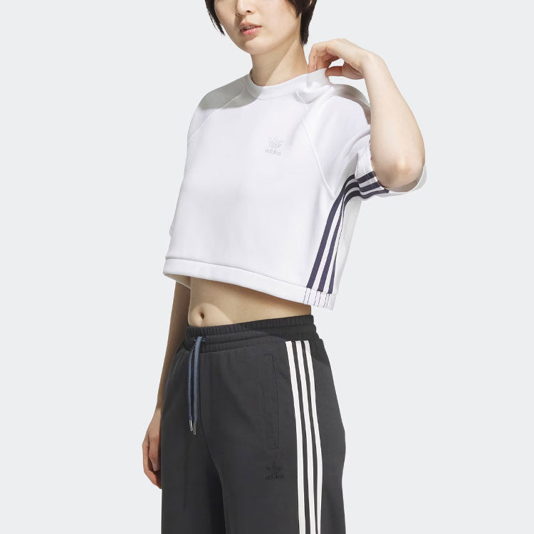(WMNS) adidas originals Toc Graphic T-Shirt 'White' IN1006