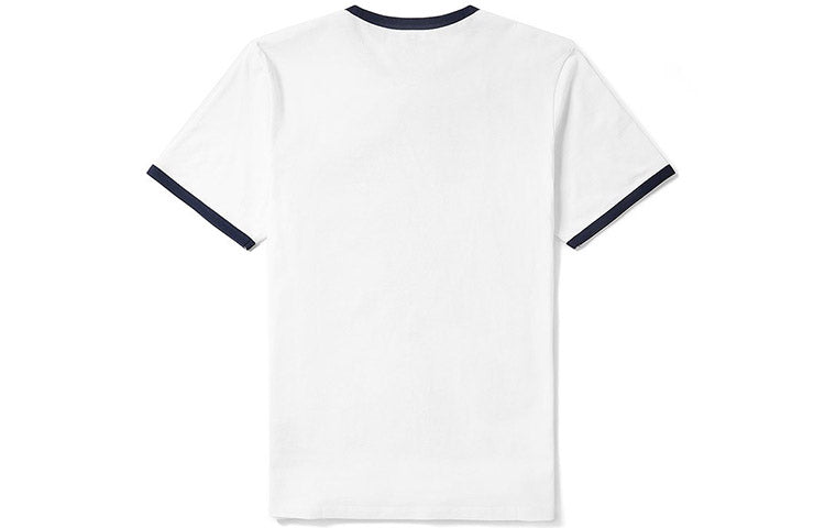 Men's Timberland Casual Round Neck Printing Short Sleeve White A2B86100