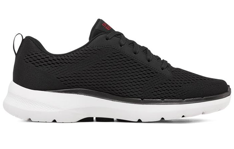 Skechers Go Walk 6 Avalo Lace Up 'Black' 216209-BLK