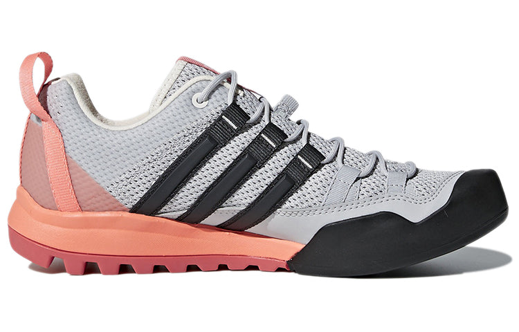 (WMNS) adidas Terrex Solo 'Grey Black Orange' CM7656