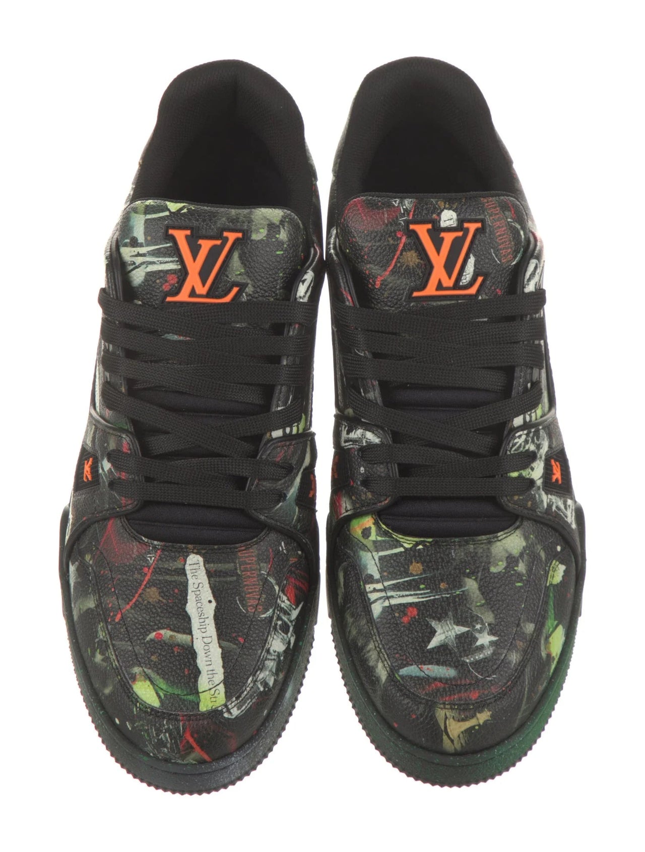 LOUIS VUITTON x Rammellzee Trainer 150 Sneakers 'Artistic Multi-color' 1AAB04