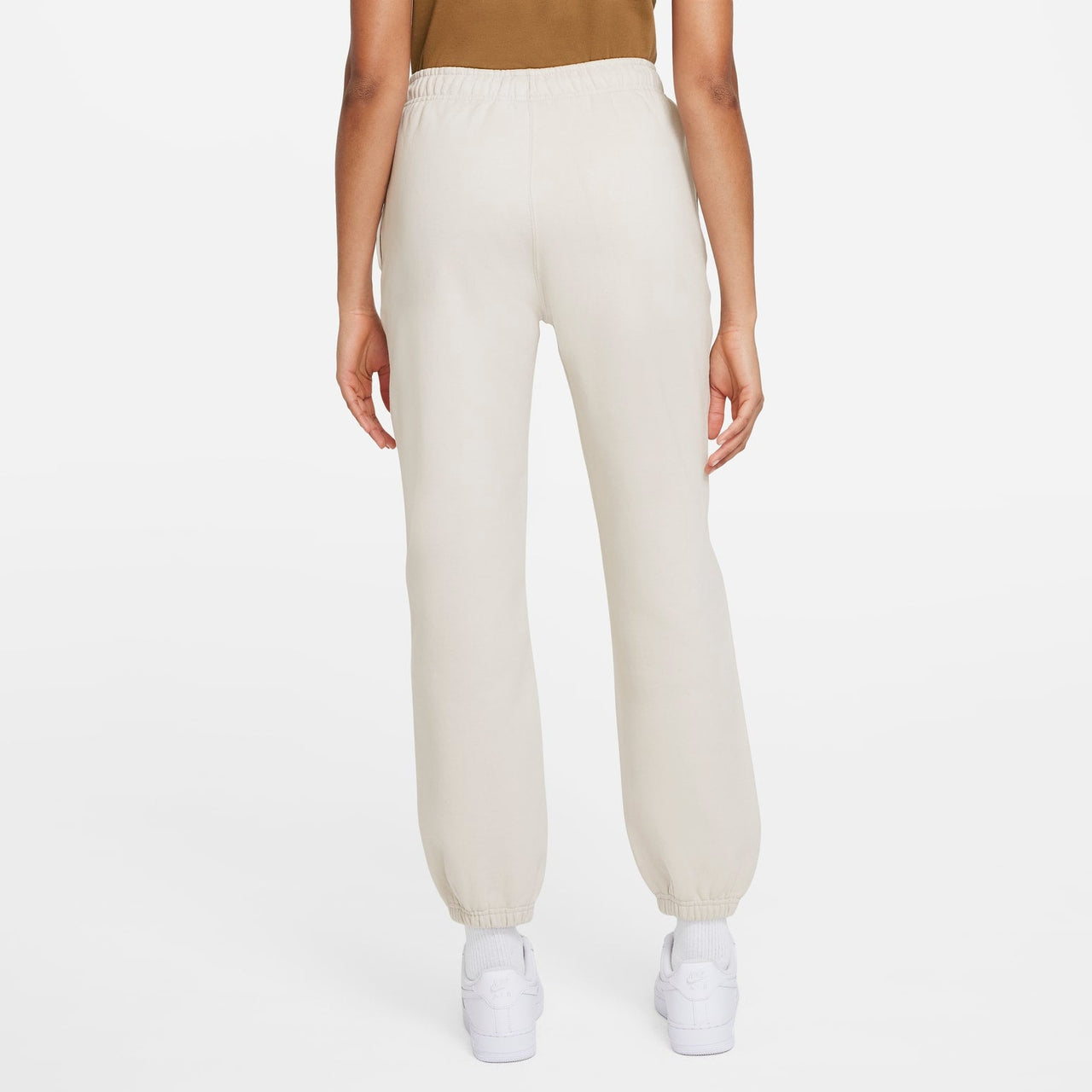 (WMNS) Nike Solo Swoosh Sweatpants 'Light Bone White' CW5565-072
