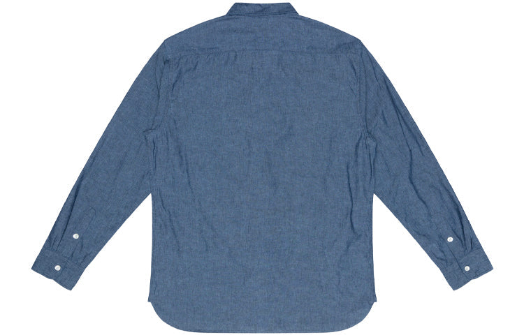 Men's Levis Quick Dry Breathable Casual Denim Long Sleeves Shirt Blue 85489-0000
