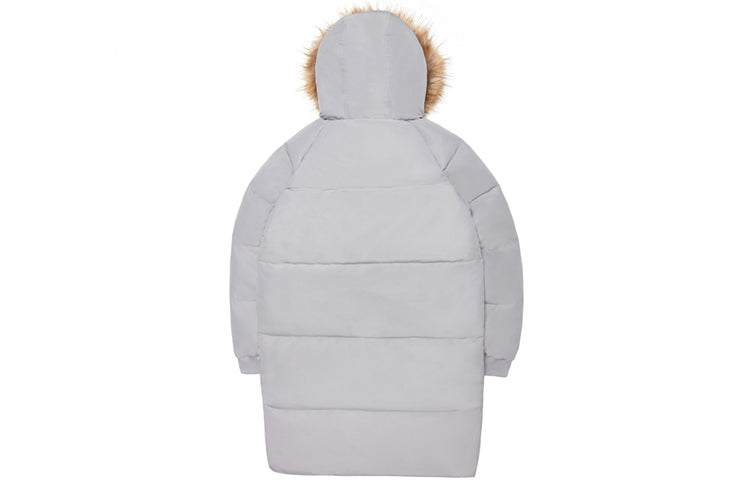 New Balance Parka Jacket Asia Sizing 'Grey White' AMJ04361-GR