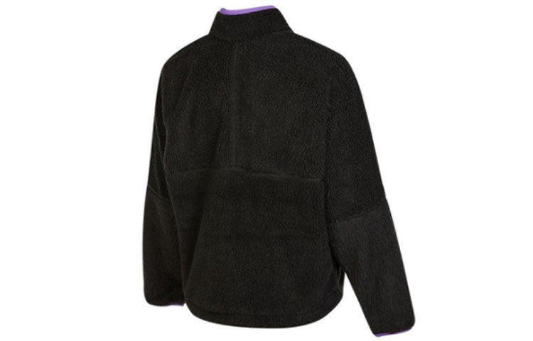 Nike Club Winter half-zip fleece jacket 'Black purple' DQ4881-010