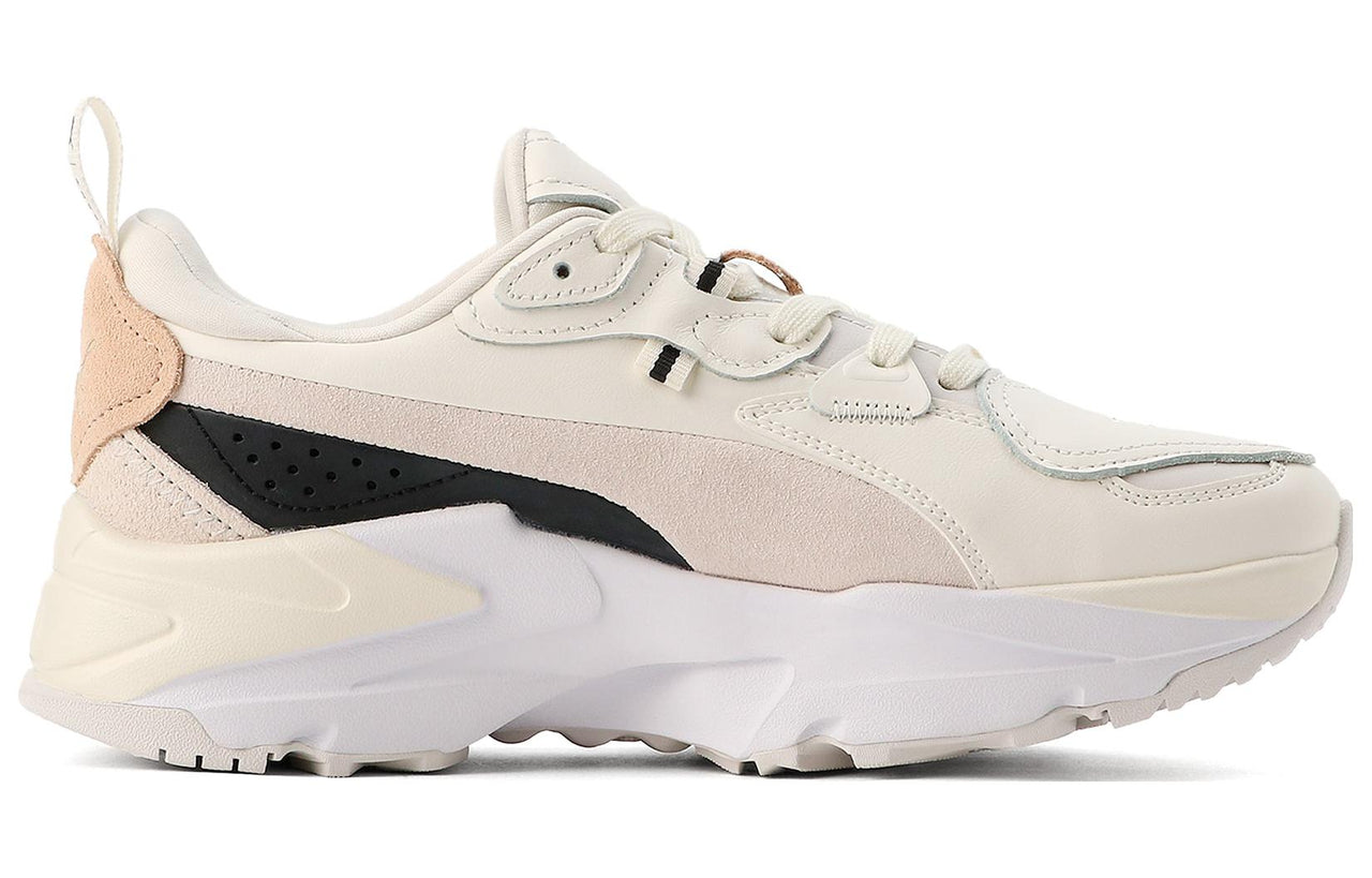 (WMNS) PUMA Orchid x Ameri 'Warm White Black' 393523-01