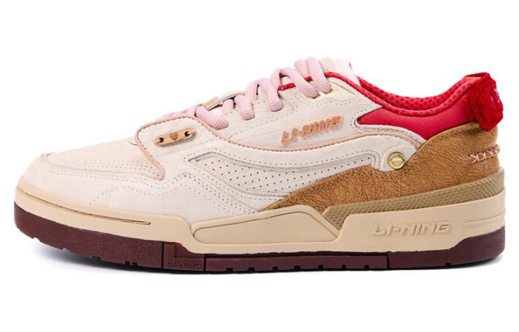 Li-Ning 001 BTC X Disney Skate Shoes 'Pink Tan' AGCT059-1