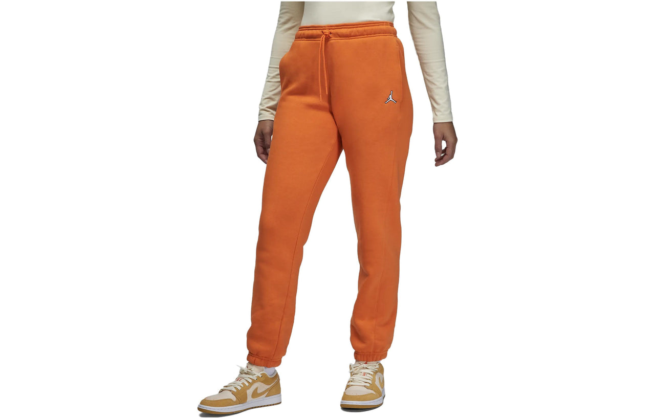(WMNS) Air Jordan Brooklyn Sweatpants 'Orange' DQ4478-847