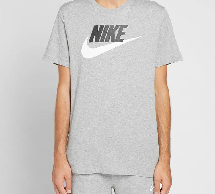 Nike Futura Icon Basic Printing Short Sleeve Gray AR5004-063