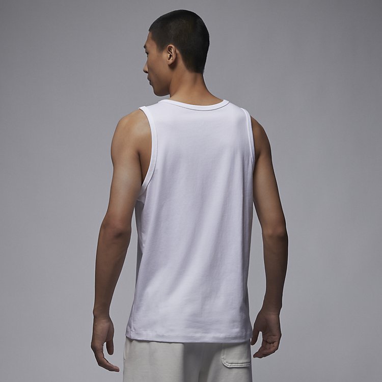 Air Jordan Embroidery Logo Tank 'White' FQ6990-100