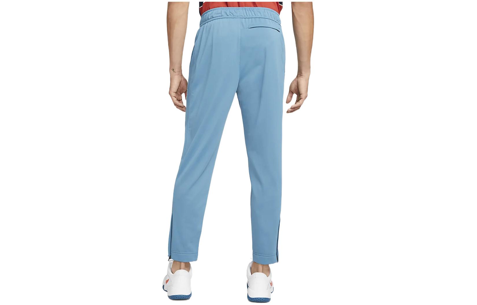 Men's Nike Solid Color Pants Zipper Casual Sports Pants/Trousers/Joggers Blue DC2567-415
