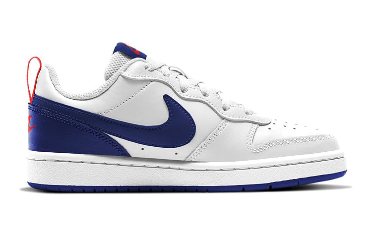 (GS) Nike Court Borough Low 2 'White Deep Royal' BQ5448-113