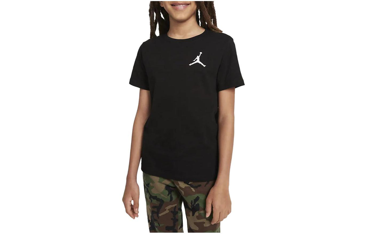 (GS) Air Jordan Logo T-Shirt 'Black' 95A873-023